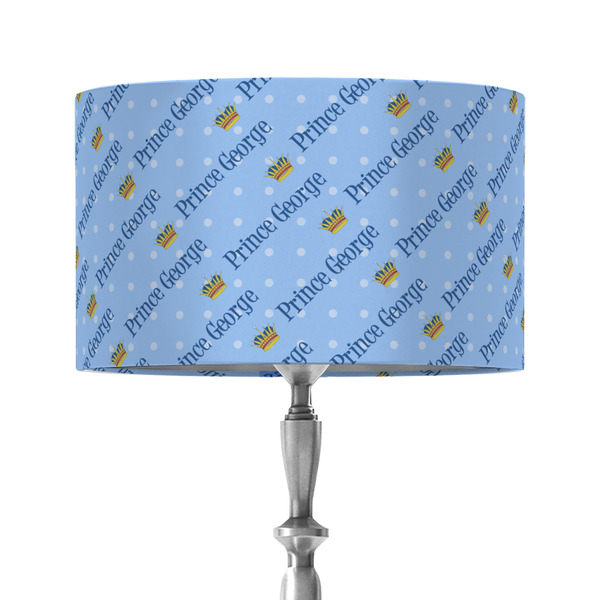Custom Prince 12" Drum Lamp Shade - Fabric (Personalized)
