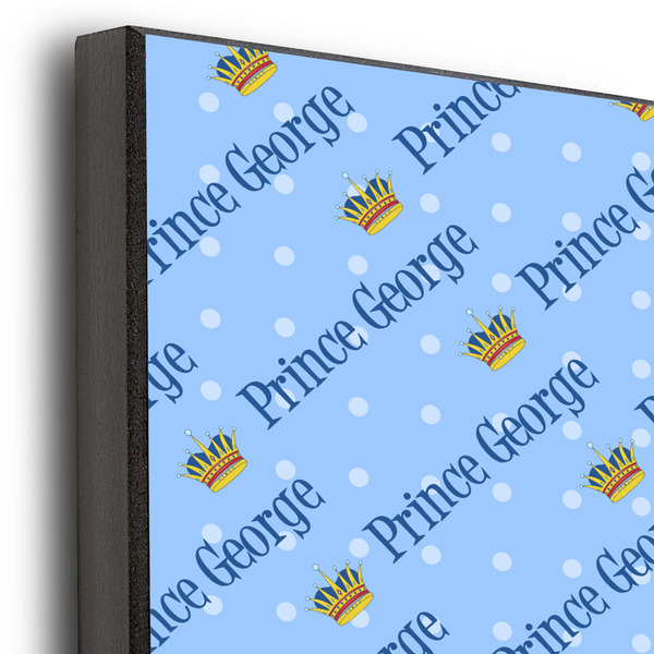 Prince 12x12 Wood Print - Closeup