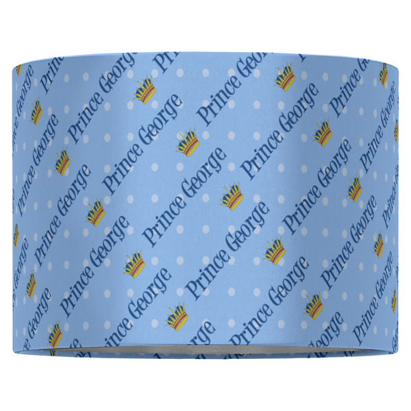Prince 16" Drum Lampshade - FRONT (Fabric)