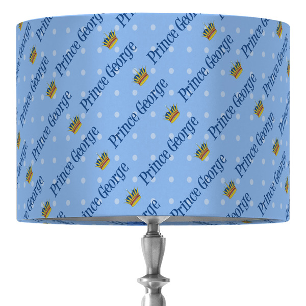 Custom Prince 16" Drum Lamp Shade - Fabric (Personalized)