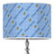Prince 16" Drum Lampshade - ON STAND (Poly Film)