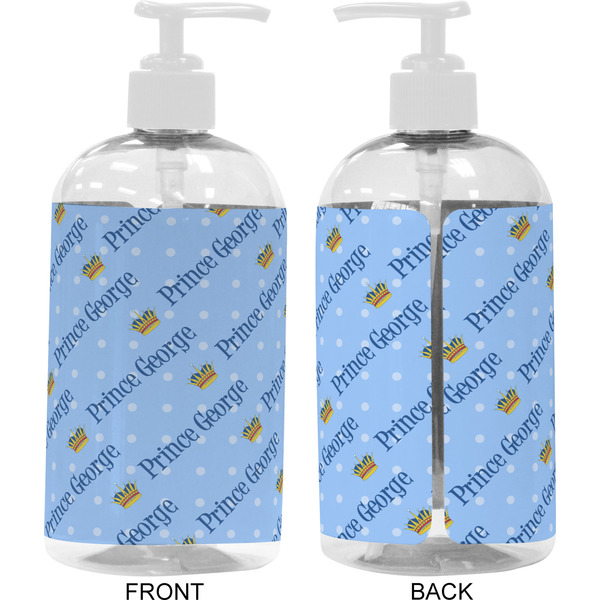 Prince 16 oz Plastic Liquid Dispenser- Approval- White