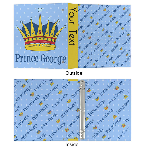 Prince 3 Ring Binders - Full Wrap - 1" - APPROVAL