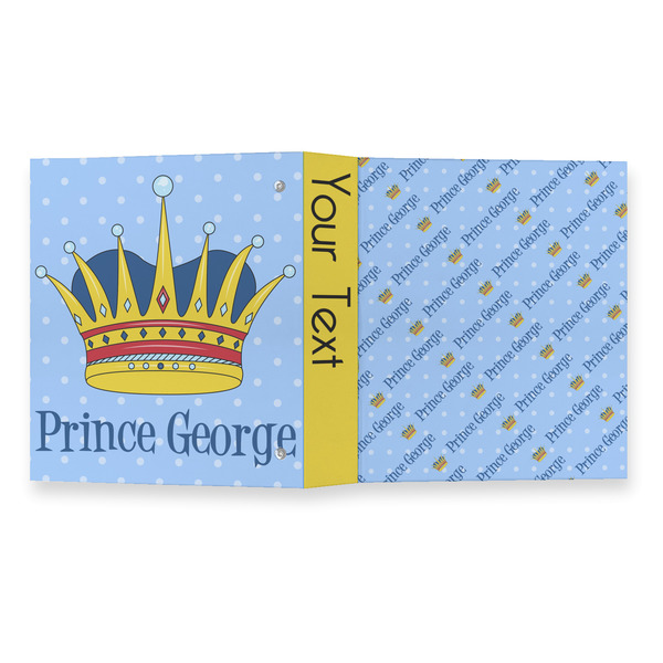 Prince 3 Ring Binders - Full Wrap - 1" - OPEN OUTSIDE