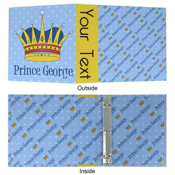 Prince 3 Ring Binders - Full Wrap - 2" - APPROVAL