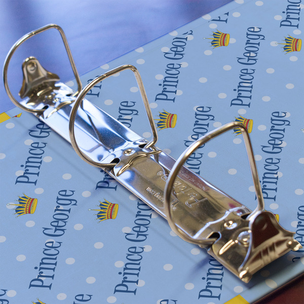 Prince 3 Ring Binders - Full Wrap - 2" - DETAIL