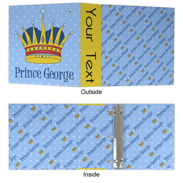 Prince 3 Ring Binders - Full Wrap - 3" - APPROVAL