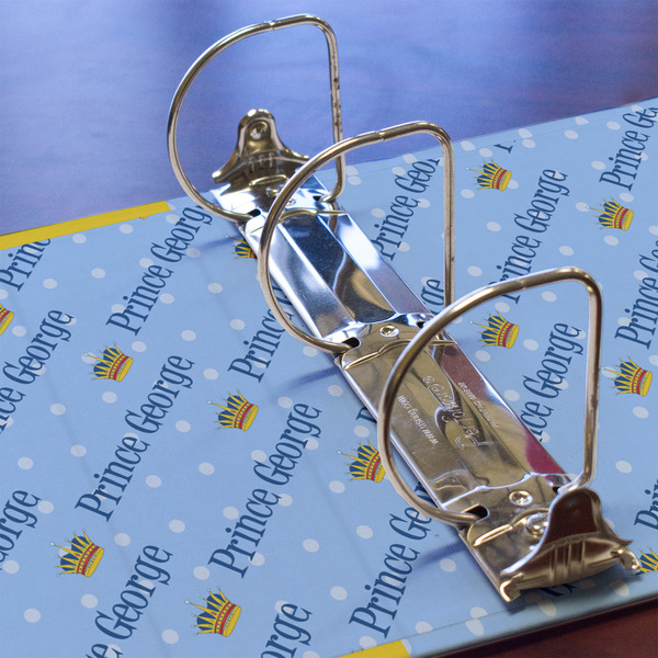 Prince 3 Ring Binders - Full Wrap - 3" - DETAIL