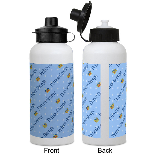 Prince Aluminum Water Bottle - White APPROVAL