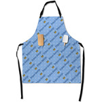 Prince Apron With Pockets w/ Name All Over