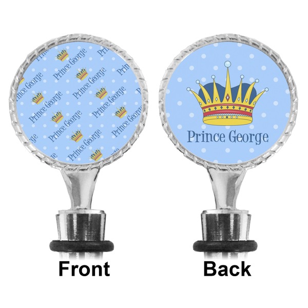 Prince Bottle Stopper - Front and Back