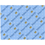 Prince Woven Fabric Placemat - Twill w/ Name All Over