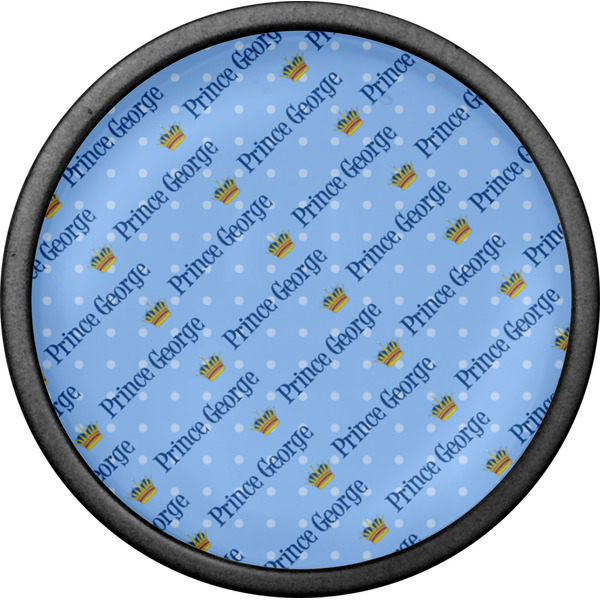 Prince Cabinet Knob - Black - Front