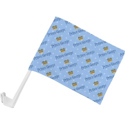 Prince Car Flag - Small w/ Name All Over