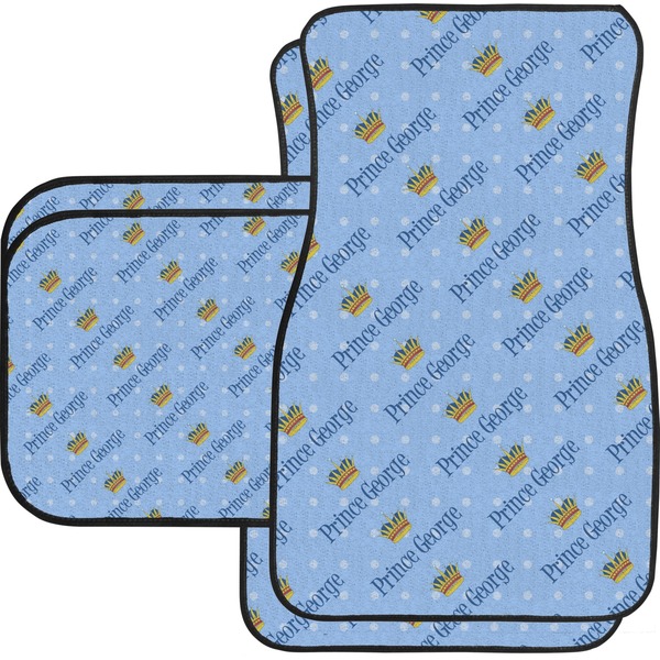 Custom Prince Car Floor Mats Set - 2 Front & 2 Back (Personalized)
