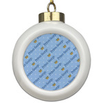 Prince Ceramic Ball Ornament (Personalized)