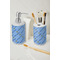 Prince Ceramic Bathroom Accessories - LIFESTYLE (toothbrush holder & soap dispenser)