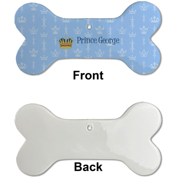 Prince Ceramic Flat Ornament - Bone Front & Back Single Print (APPROVAL)