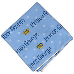Prince Cloth Dinner Napkin - Single w/ Name All Over