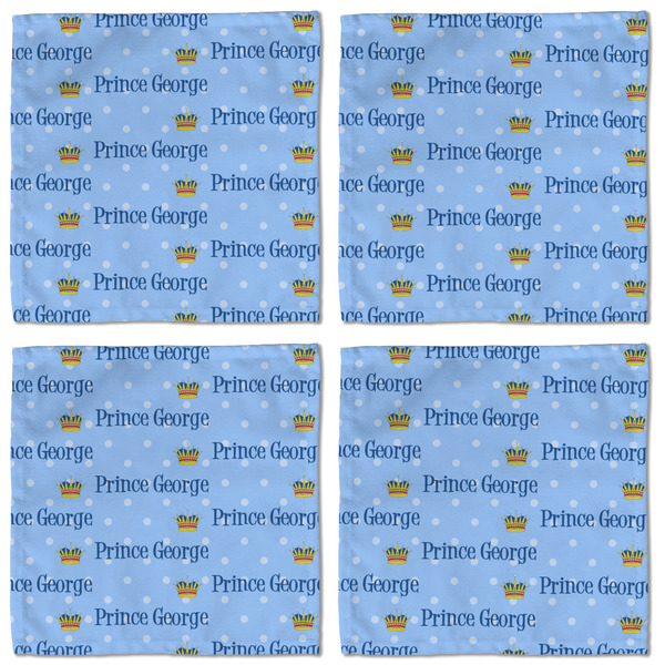Prince Cloth Napkins - Personalized Lunch (APPROVAL) Set of 4