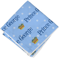 Prince Cloth Cocktail Napkin - Single w/ Name All Over