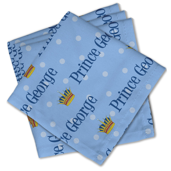 Prince Cloth Napkins - Personalized Lunch (PARENT MAIN Set of 4)