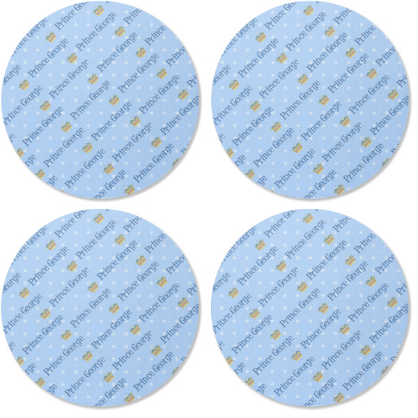 Prince Coaster Round Rubber Back - Apvl