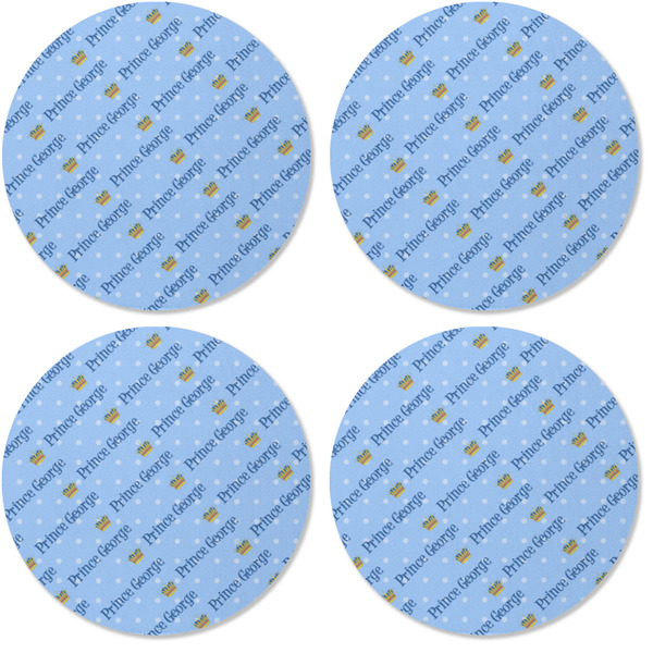 Prince Coaster Round Rubber Back - Apvl