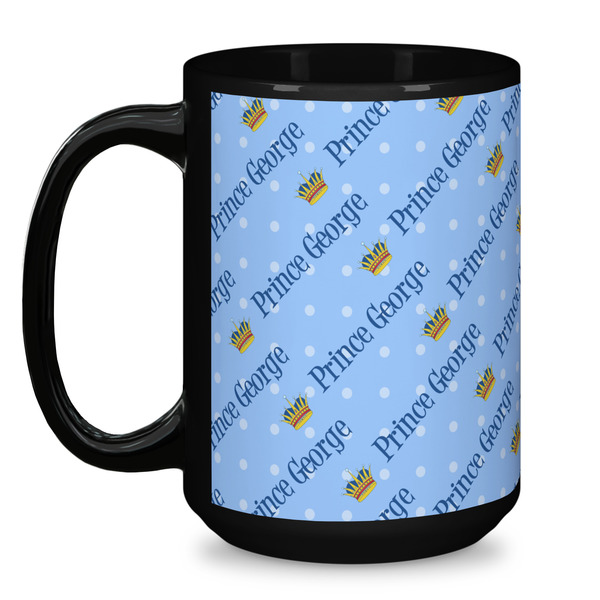 Prince Coffee Mug - 15 oz - Black