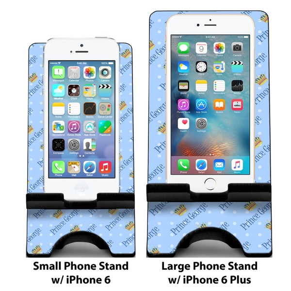 Prince Compare Phone Stand Sizes - with iPhones