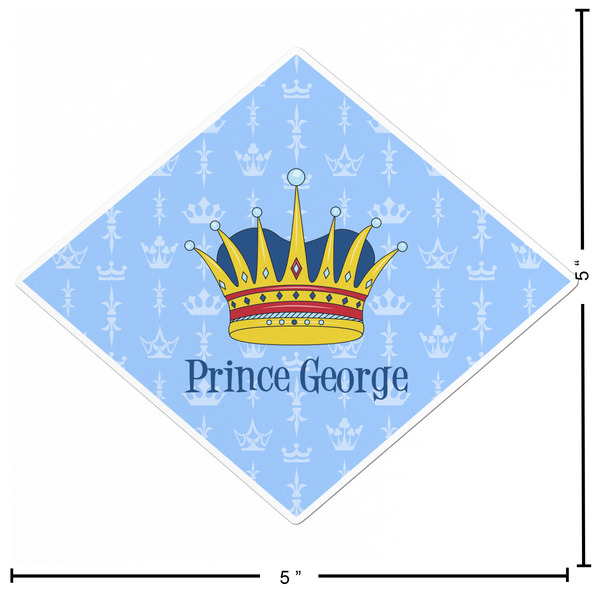 Prince Custom Shape Iron On Patches - L - APPROVAL