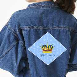 Prince Twill Iron On Patch - Custom Shape - 3XL - Set of 4 (Personalized)