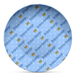 Prince Microwave Safe Plastic Plate - Composite Polymer (Personalized)