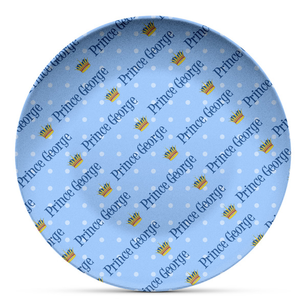 Custom Prince Microwave Safe Plastic Plate - Composite Polymer (Personalized)
