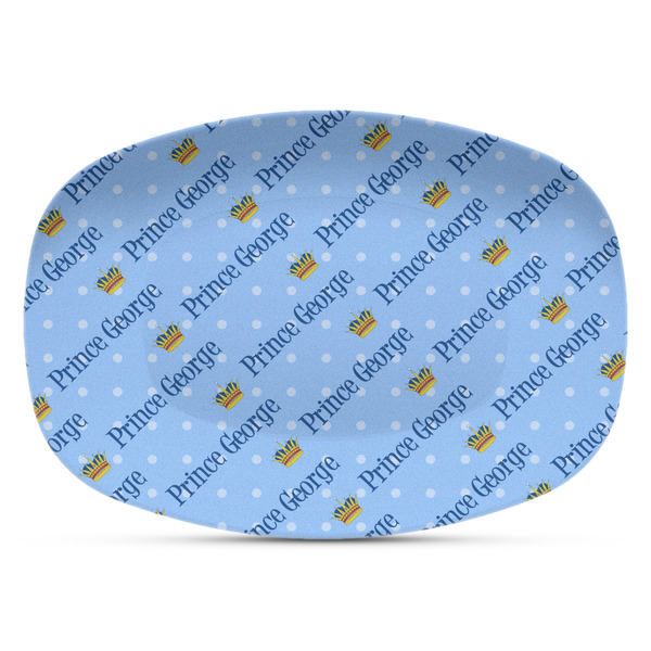 Custom Prince Plastic Platter - Microwave & Oven Safe Composite Polymer (Personalized)