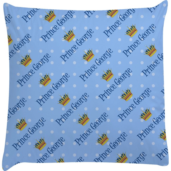 Custom Prince Decorative Pillow Case (Personalized)