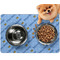 Prince Dog Food Mat - Small w/ Name All Over