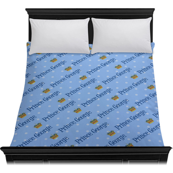 Prince Duvet Cover - Queen - On Bed - No Prop