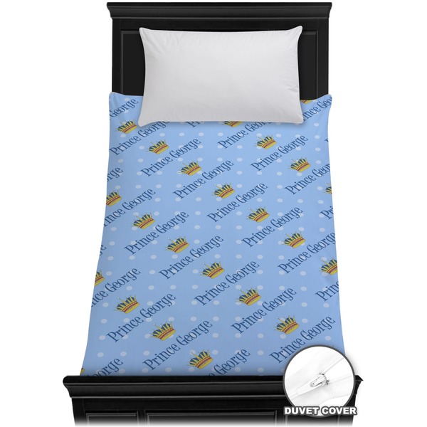 Custom Prince Duvet Cover - Twin (Personalized)