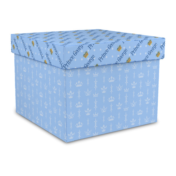 Custom Prince Gift Box with Lid - Canvas Wrapped - Large (Personalized)