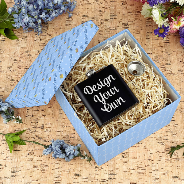 Prince Gift Boxes with Lid - Canvas Wrapped - Large - In Context