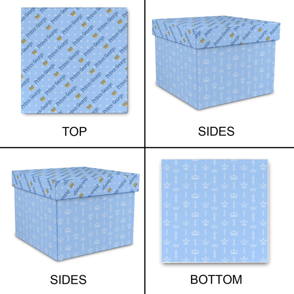 Prince Gift Boxes with Lid - Canvas Wrapped - Medium - Approval