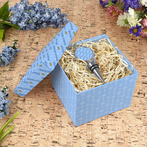 Prince Gift Boxes with Lid - Canvas Wrapped - Medium - In Context