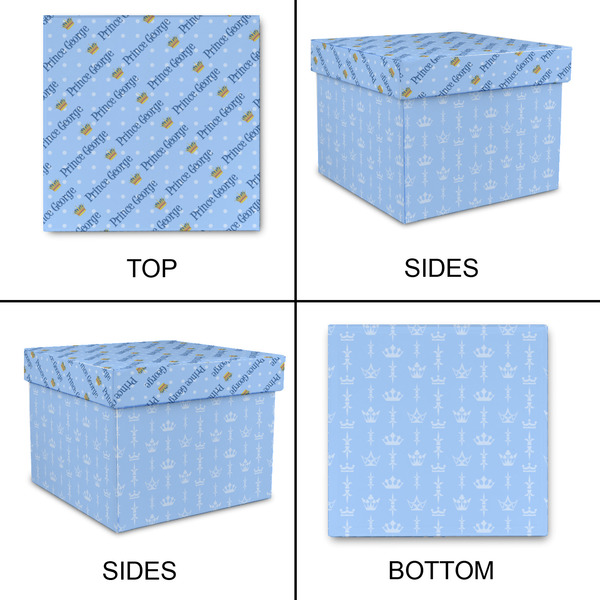 Prince Gift Boxes with Lid - Canvas Wrapped - Small - Approval