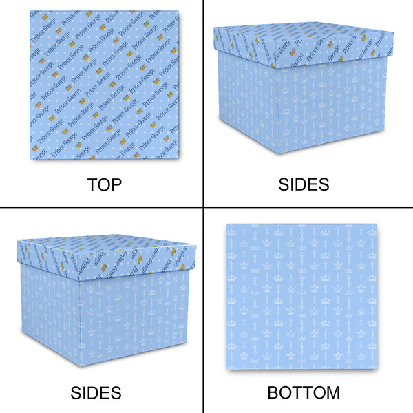 Prince Gift Boxes with Lid - Canvas Wrapped - X-Large - Approval