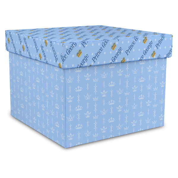Custom Prince Gift Box with Lid - Canvas Wrapped - X-Large (Personalized)