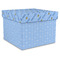 Prince Gift Boxes with Lid - Canvas Wrapped - X-Large - Front/Main