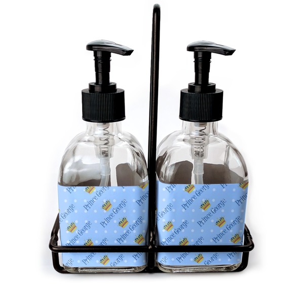Custom Prince Glass Soap & Lotion Bottles (Personalized)