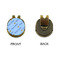 Prince Golf Ball Hat Clip Marker - Apvl - GOLD
