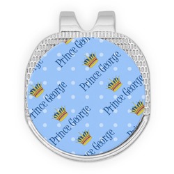 Prince Golf Ball Marker - Hat Clip - Silver